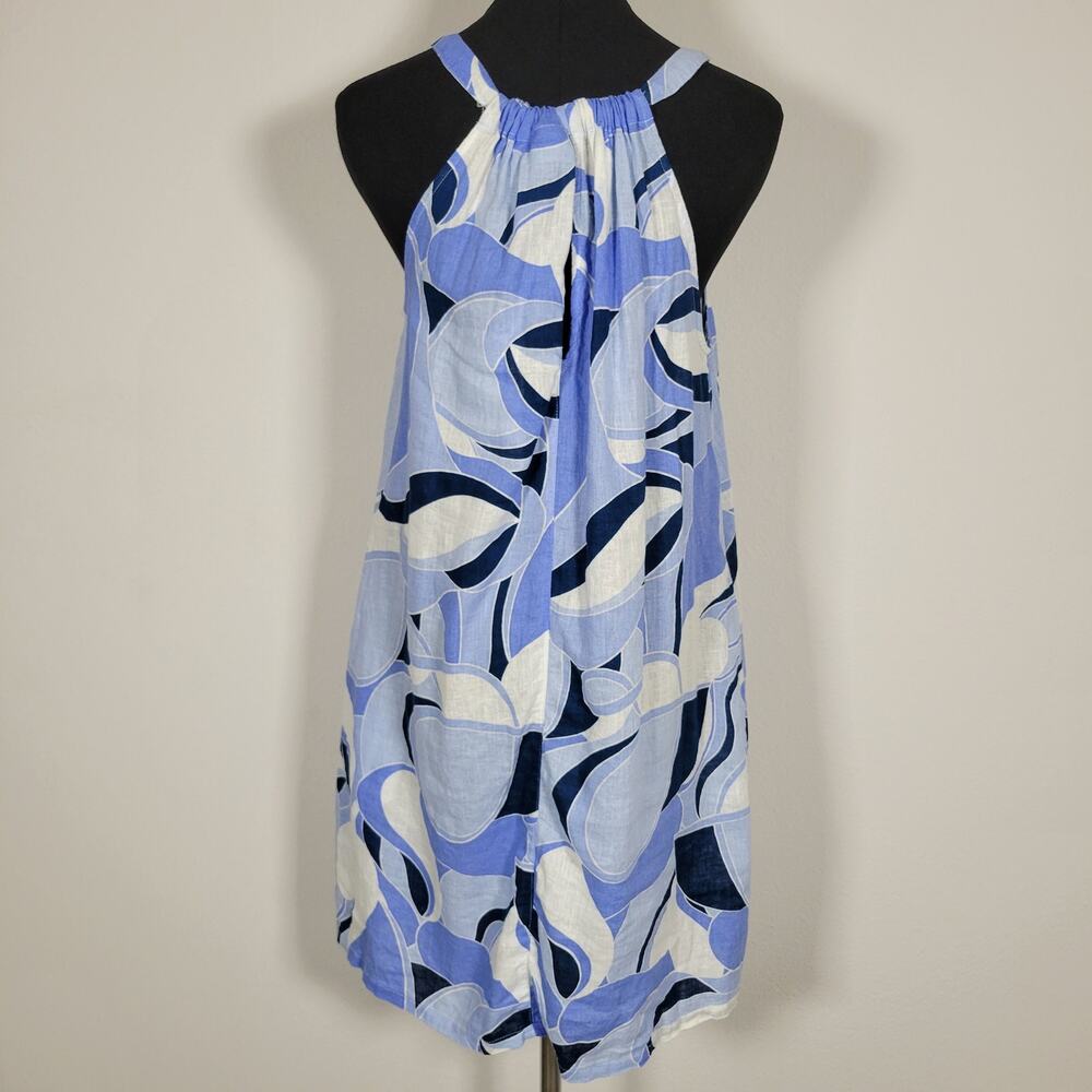 NWT Rachel Zoe Linen Blend Dress Medium Resortwear Vacation Capsule Wardrobe - Picture 6 of 7